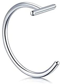 Générique 1-5 pièces Femmes Anneau à lèvres Piercing Faux Acier Inoxydable Nez Anneaux Septum Piercing Clip sur la Bouche Non Piercing Punk Manchette Cerceau Boucle d'oreille