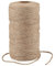 G2PLUS 100M Braun Juteschnur, 2MM Jute Schnur für Garten, 3-Lagig Bastelschnur für Basteln, Jute Dekokordel für DIY Kunstgewerbe Gartenarbeit