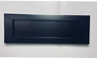 Solid Brass Material Letter Plate Smooth Finish in Black Finish & Dimensions 200mm x 75mm x 10mm