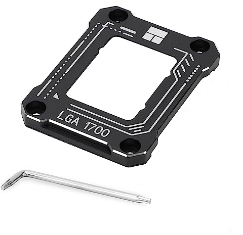 Thermalright LGA1700-BCF Black 12/13 Generation Intel Anti-Bending Fastener, Bending Type Pressure Plate, CPU Fixed Fastener, Full-Fitting Fixed Non-Marking Installation, Standard for Coolers