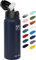 Fanhaw 600ml Stainless Steel Insulated Sports Water Bottles with Straw for Kids, Men and Women(Navy Blue)