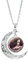 Anime Demon Slayer Collier En Alliage Motif De Lune Personnages De Dessins Pendentif Pendentif Kamado Nezuko Accessoires De Personnage D'anime pour Hommes Femmes Enfants Fans De Manga