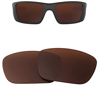 HiCycle2 Verres polarisés de rechange pour Oakley Fuel Cell OO9096 Marron