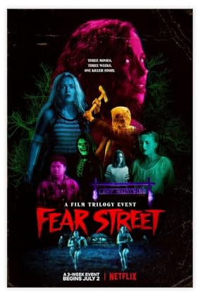 DESHVA Filmposter Fear Street Trilogy, Leinwand-Poster, Schlafzimmer, Dekoration, Sport, Landschaft, Büro, Raumdekoration, Geschenk, ungerahmt, 30 x 45 cm