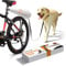 Fahrradleine Hund- Hundeleine Fahrrad Kann Um 180°Gedreht Werden, Starke StoßDäMpfung | Verstellbar | Abnehmbar, Outdoor-ÜBung/Training Joggen/Radfahren, Sicherheits-Fahrrad Hundeleine
