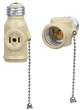 Gadpiparty 3st E26 Lampensockel Austausch Der Lampenfassung Glühbirnen-sockeladapter Adapter Für Lampenfassungen Glühbirnenadapter Lichtsockelteiler Light Base Adapter Stecker
