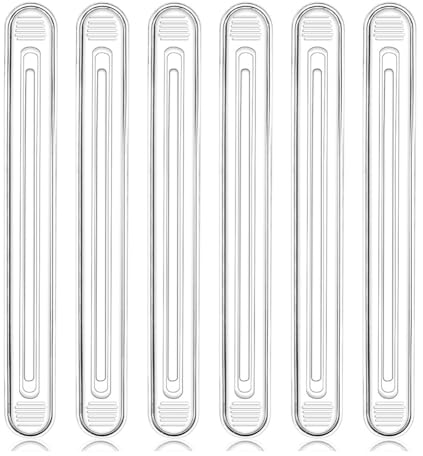 Tumuued Stuhl-Wandschutz Aus Gummi für die Stuhllehne, 6er-Pack Transparente Möbelstoßstangen, Silikon-Schranktür für Duschtüren, Schublade