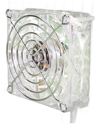 Portable USB Cooling Pet Cage Fan With Acrylic Design for Hamsters, Rabbits, Dogs - User Friendly