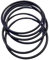 EPDM O-Ring 73.6mm Außendurchmesser, 70mm ID, 1.8mm Breite, Schwarze O-Ringe Packung mit 10