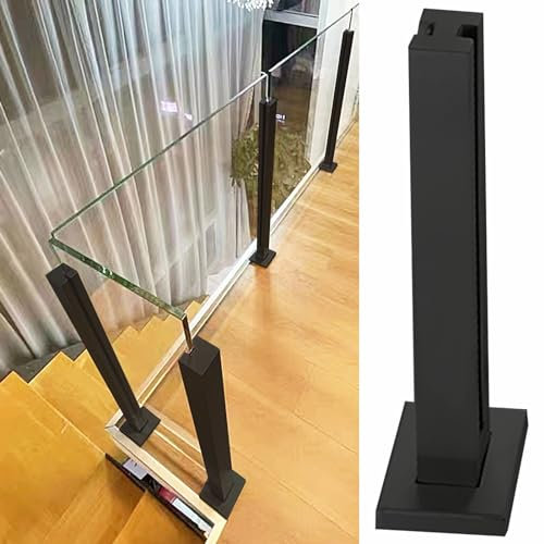 Kit balaustra in vetro inox 304 - Sistema di pannelli in vetro per interni per scale da corridoio