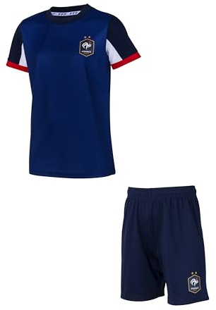 FFF Trikot-Set, offizielle Kollektion der französischen Fußballnationalmannschaft, 12 Jahre