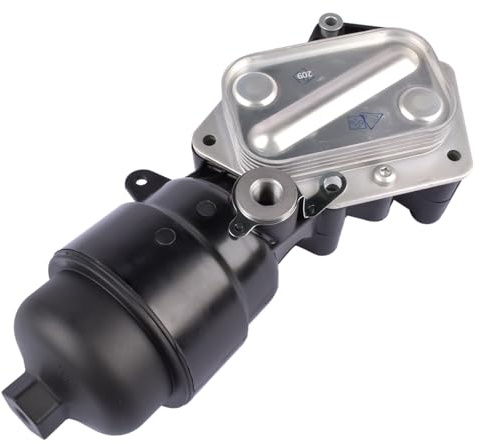 Flynsu Gruppo Radiatore Olio Compatibile con Mito Panda Punto 500 Ypsilon 0.9 55225515 70366452 70366509