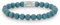 Rebel & Rose Herren-Armband Matt Turquoise Delight 8 mm RR-80043-S-L 19 cm