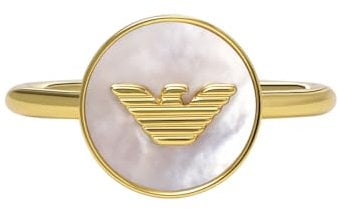 Emporio Armani Damenring Statement Metall vergoldet, EGS3142710