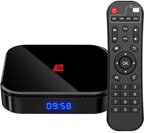 Tanggula X1 PRO 2025 TV Box, 4GB+64GB Android 13 TVBOX, Dual Band WiFi 2.4GHz/5GHz WiFi Multimedia Player