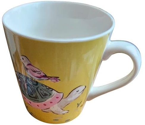 Cath Kidston Yellow Tortoise Design Stanley Mug