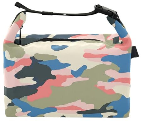 Yoogain Borsa termica da donna mimetica con manici per picnic all'aperto