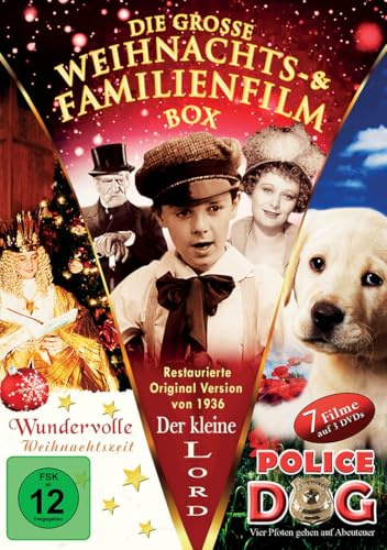 Die große Weihnachts- & Familienfilmbox [DVD]