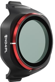 Freewell ND4/PL Filter for DJI Mini 5 Pro | 2 Stop Exposure Control with Polarizer for Mild Daylight