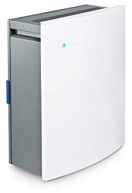 Blueair Classic 203 Slim HEPA Silent Air Purifier with SmokeStop Filter Eliminates Allergens, Odours, Smoke, Mould, Dust, Germs, Pets, Odours, VOCs, Small Areas 22 m²
