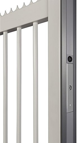 Profilé pour serrure magnétique Locinox S-MAG-2500, portail coulissant, portail coulissant