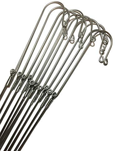 Drahtbügel, 4 Beine, 88,9 cm, für Orchideen, Vanda, Blumenkorb, Hängepflanzer, 12 Stück