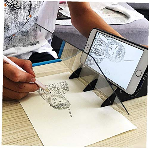 BYFRI Sketch Projektionstafel Assistent Tracing Zeichenbrett Optische Zeichnen Projektor Gemälde Spiegelung Tracing Linie Tabelle