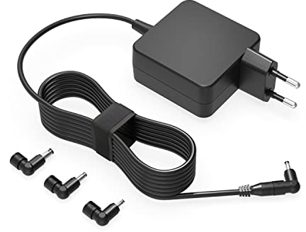 65W Alimentatore Caricatore per ASUS AC Adaptor AD887020/AD2087020 type 010lf/PA-1650-78 02 63/ADP-65DW ADP-65GD ADP-65AW/EXA1208EH/EXA1203YH/W15-065N1B/ADP-65JH BB Model Caricabatterie Cavo 2,3 Metro