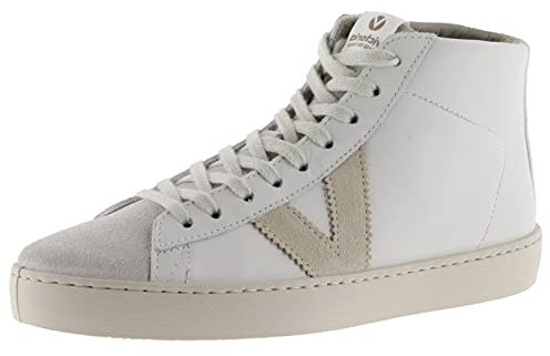 victoria Botín Unisex Berlín Piel & Piezas En Contraste & Puntera Serraje 1126163 para Adulto Hielo 39