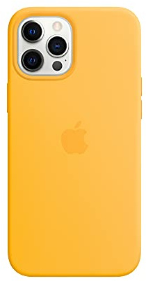 Apple Custodia MagSafe in Silicone (per iPhone 12 Pro Max), Giallo Girasole