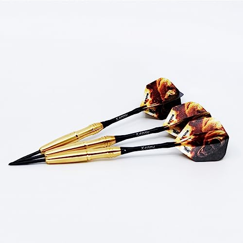 Diamandi Personalisierte Darts 20g inklusive Gravur mit Metall-Spitze - Dartpfeilset mit Steel Spitze - Graviert mit Namen auf Schaft - 20 Gramm - Geschenk für Darts-Fan - Steel 20 g