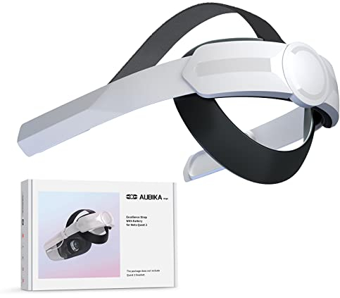 Adjustable Head Strap for Meta/Oculus Quest 2, Elite Strap Accessories Replacement for Enhanced Support and Comfort in VR