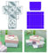 OTCRAFT 3D-Geschenkboxen, Metall-Stanzformen, Blumen und Schmetterlinge, Clip-Stanzschablonen für DIY, Scrapbooking, dekoratives Prägepapier, Leder, Scrapbooking, Kartenherstellung