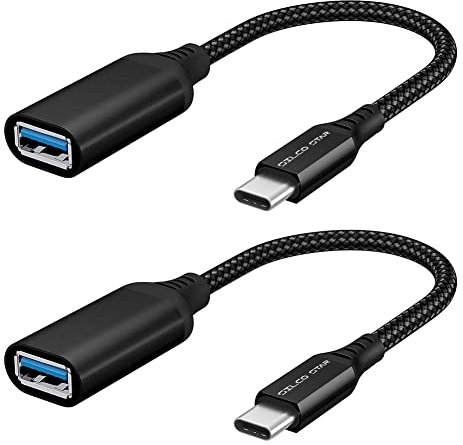 SILCOSTAR USB C 3.1 OTG Host Adaptor Cable Compatible with iPad Pro 12.9 2018 (3rd Generation) iPad Pro 12.9 2020 (4th Generation) iPad Pro12.9 2021 (5th Generation)