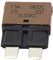 Leeadwaey Flachsicherung Leitungsschutzschalter Automatischer Reset Marine (niedriges Profil) 7,5 A