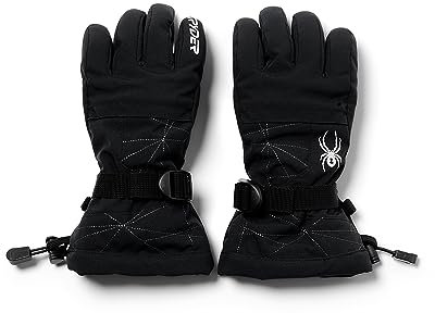 Spyder Jungen Overweb Gore-Tex Skihandschuhe, Schwarz, Small