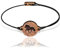 SKONIDA verstellbares Pony Armband - Pferde Armbändchen aus Holz braun mit Isländer Gravur - Horse Bracelet mit schwarzer Leine - Reiter Geschenk in edler Box