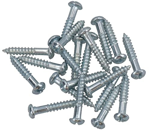 PH2 Dome Headed Phillips Wood Screws 3.5mm x 20mm Fastener Fixings 20pc