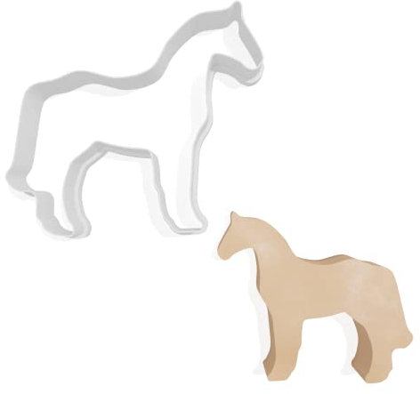 Cutting About Horse Cookie Cutter - 3 Sizes