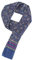WANYING Edler 100% Seide Herrenschal 11 Momme Seidenschal für Herren Schaltuch Casual Business 155×26cm - Paisley Muster Dunkelblau