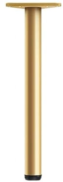 1 Pièces Pieds de Table en Métal Pieds Réglables de Meuble en Alliage D'aluminium,Jambe de Support pour Bar,Table À Manger,Plans de Travail,avec Vis,Or,Personnalisable (35cm(13.7in))