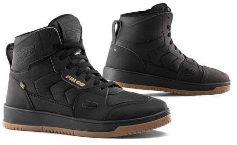 Falco Harlem Motorrad Schuhe, schwarz, 42