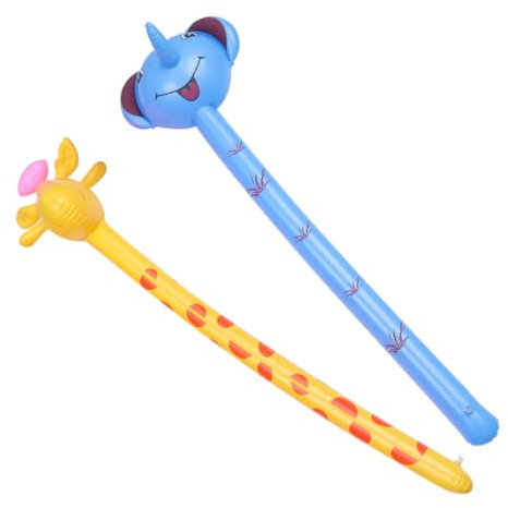 Toyvian Bezauberndes Aufblasbares Tierspielzeug Aus PVC für Jungen und Mädchen 6-teilig Gemischter Stil Zum Spielen