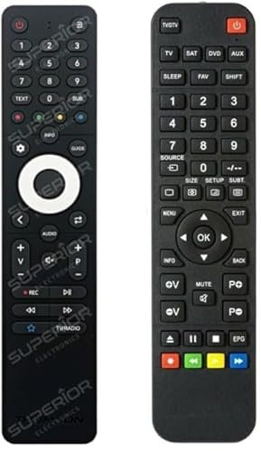 Ersatz Fernbedienung für Thomson 24HD2S13 | 32HD2S13 | 32HD2S13W | 40FD2S13 | 40FD2S13W | 43FD2S13