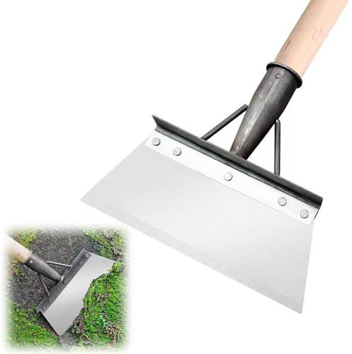 Norhogo Multifunctional Garden Shovel, Outdoor Garden Cleaning Shovel, Multi-Functional Garden Cleaning Shovel Flat Shove, for Gardening shovel Farm weed remover tool -21cm (Handle Not Included)