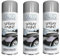SDMAX All Purpose Gray Primer Spray Paint, Suitable for Wood, Metal, Plastic, and, Glass Surface, Fast Drying, Easy Application, Interior and Exterior Usage, 250ML (3 Pcs)