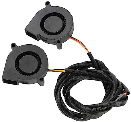 Gatuida Hydraulic Bearing Front Fan 5015 5v Radial Cooling Fan Silent Blower Compatible I3