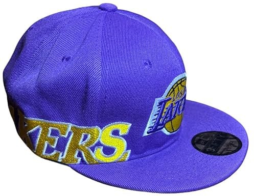 Generico Cappello Laker Basket frontino Viola Testa Viola con Logo e Scritta Lake Pallacanestro Uomo Donna Bambino Accessorio Zaino Portachiavi Fan Idea Regalo