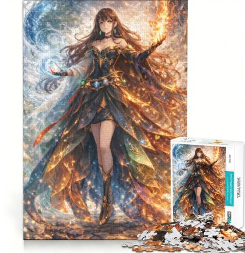Supergirl-Puzzle mit 1000 Teilen kniffliges Denkspiel schwierige Herausforderung Geschenk für Freunde und Familie 38x26cm
