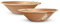 FOOGO Green 25pcs Bols Jetables en Feuille de Palmier, 12cm, 180ml, pour Desserts & Salade, Rond, Écologique Biodégradable Compostable, Comme Bols Bois, Bambou et Papier, Fête, Apéritifs